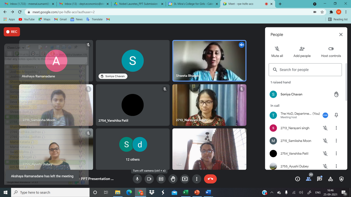 Judge Shweta Natu addressing the participants 